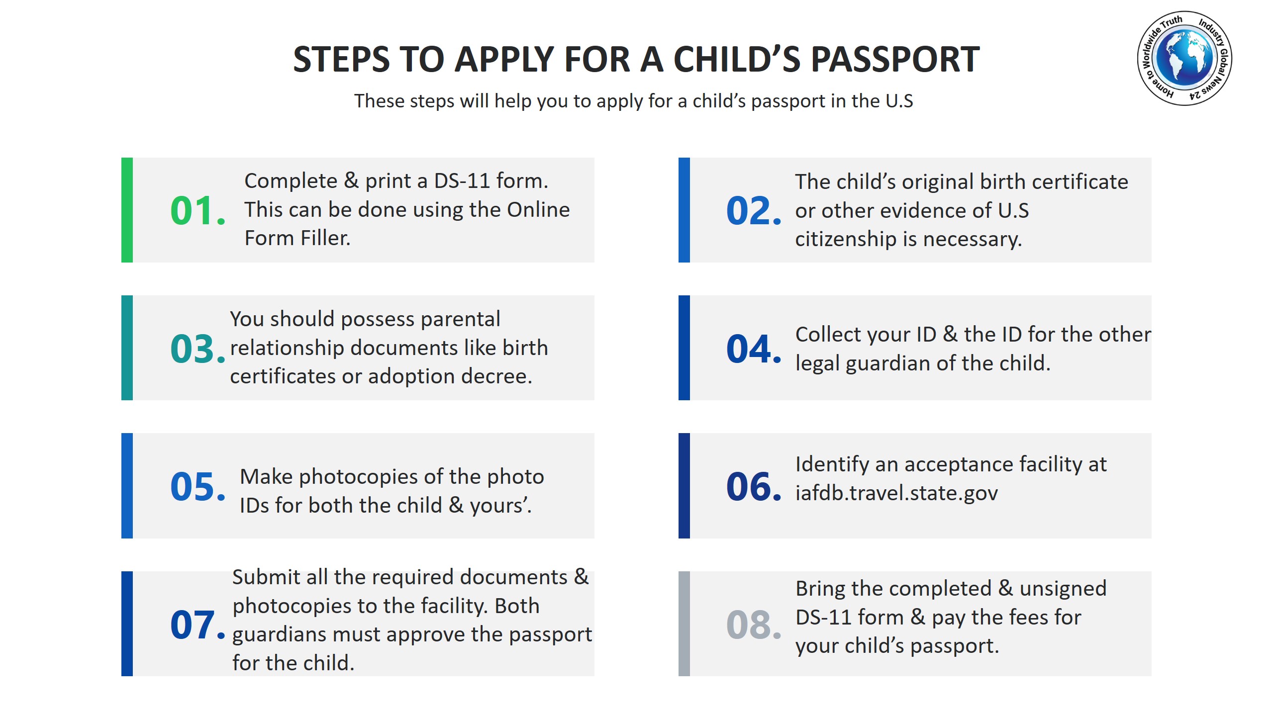 Steps To Apply For A Child s Passport Industry Global News24